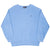 Vintage Ralph Lauren 1990S Classic Pastel Blue Crewneck Sweatshirt Size XL
