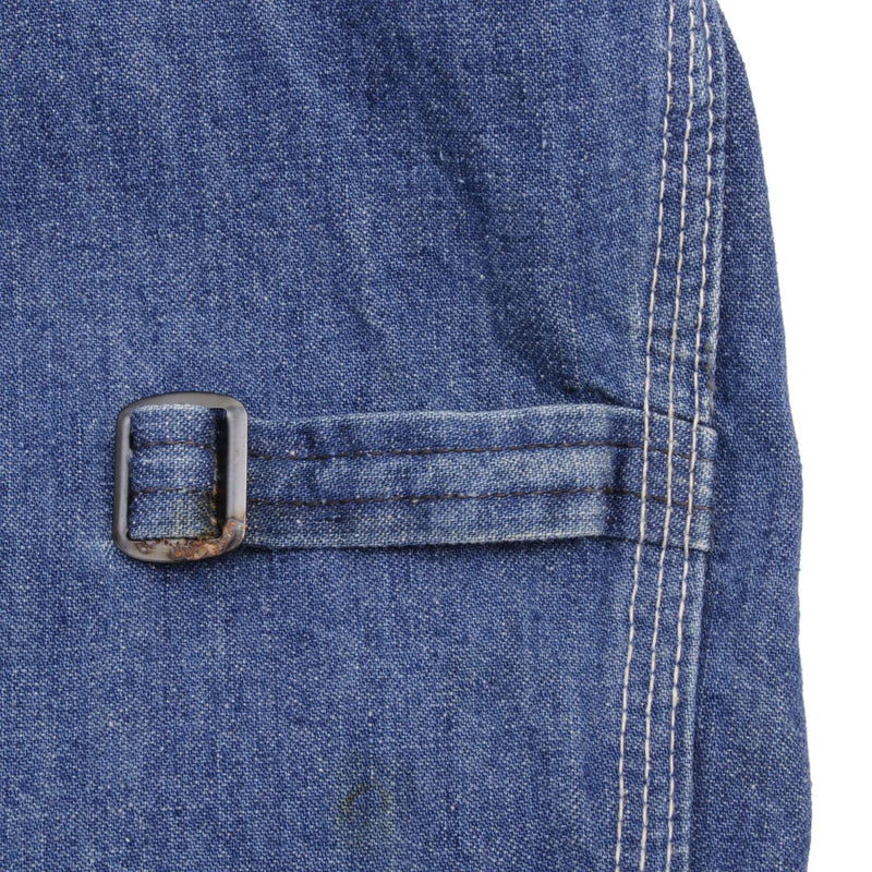Vintage Osh Kosh B'gosh Sanforized Denim Jacket 1970S Size 48 Union Made In Usa
