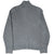 Back of dark grey Polo Ralph Lauren quarter-zip sweater