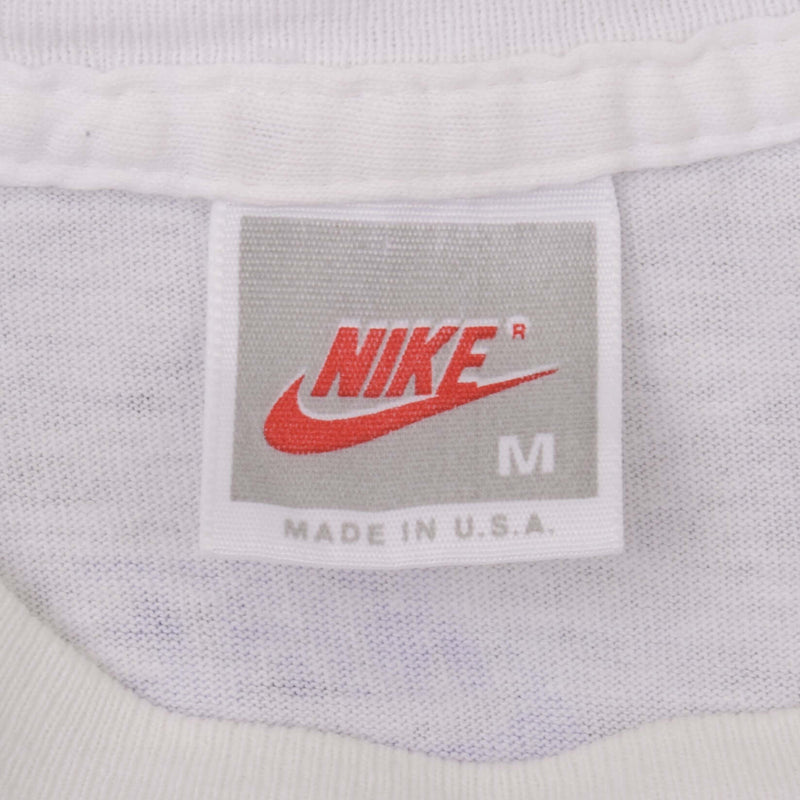 Vintage Nike Andre Agassi Court Club Tee Shirt Early 1990S Medium Made In Usa
