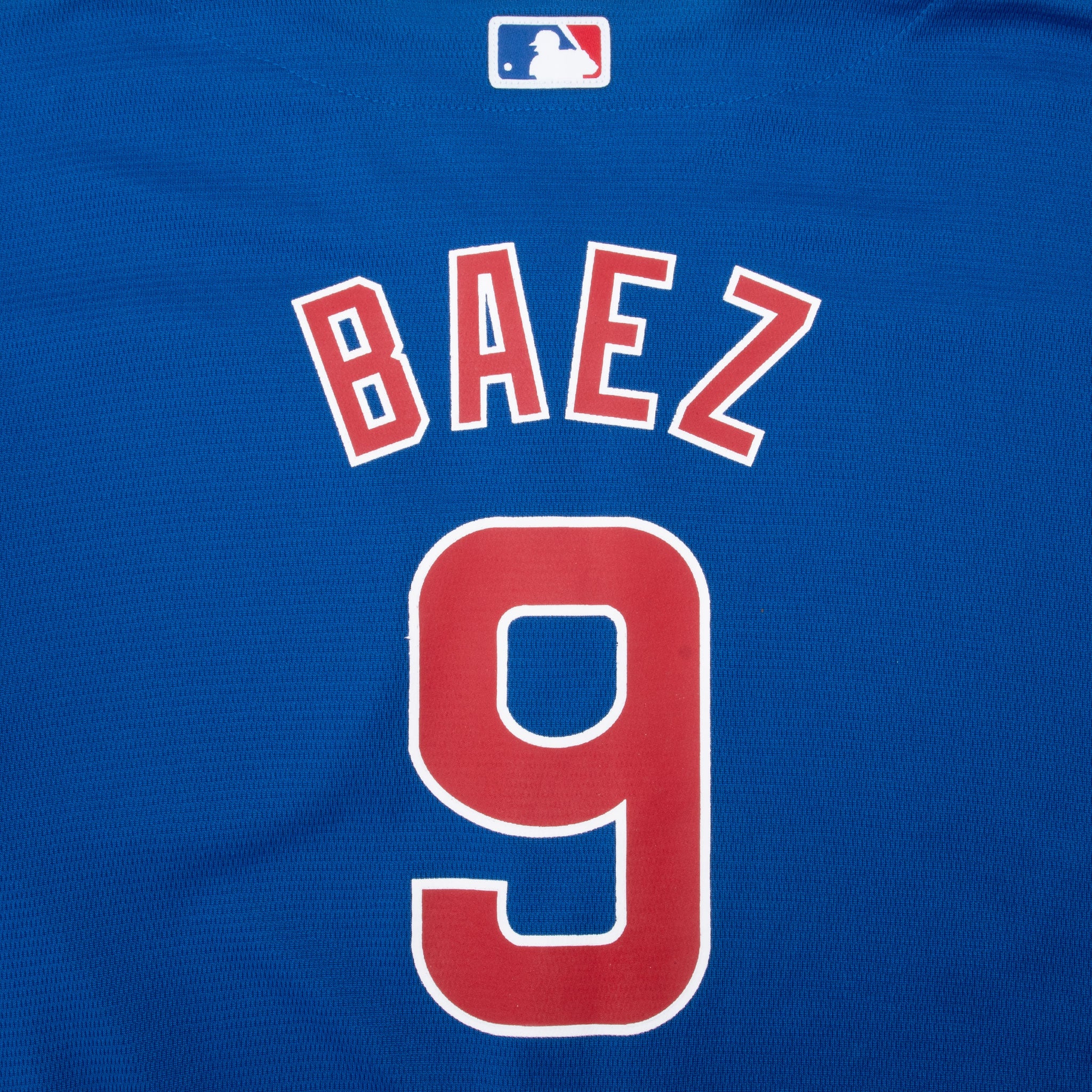 Vintage Mlb Chicago Cubs Baez #9 Majestic Jersey 2000S Size Xl Youth Deadstock With Tags