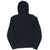 VINTAGE RALPH LAUREN FULL ZIP CLASSIC BLACK HOODIE SWEATSHIRT 1990S MEDIUM
