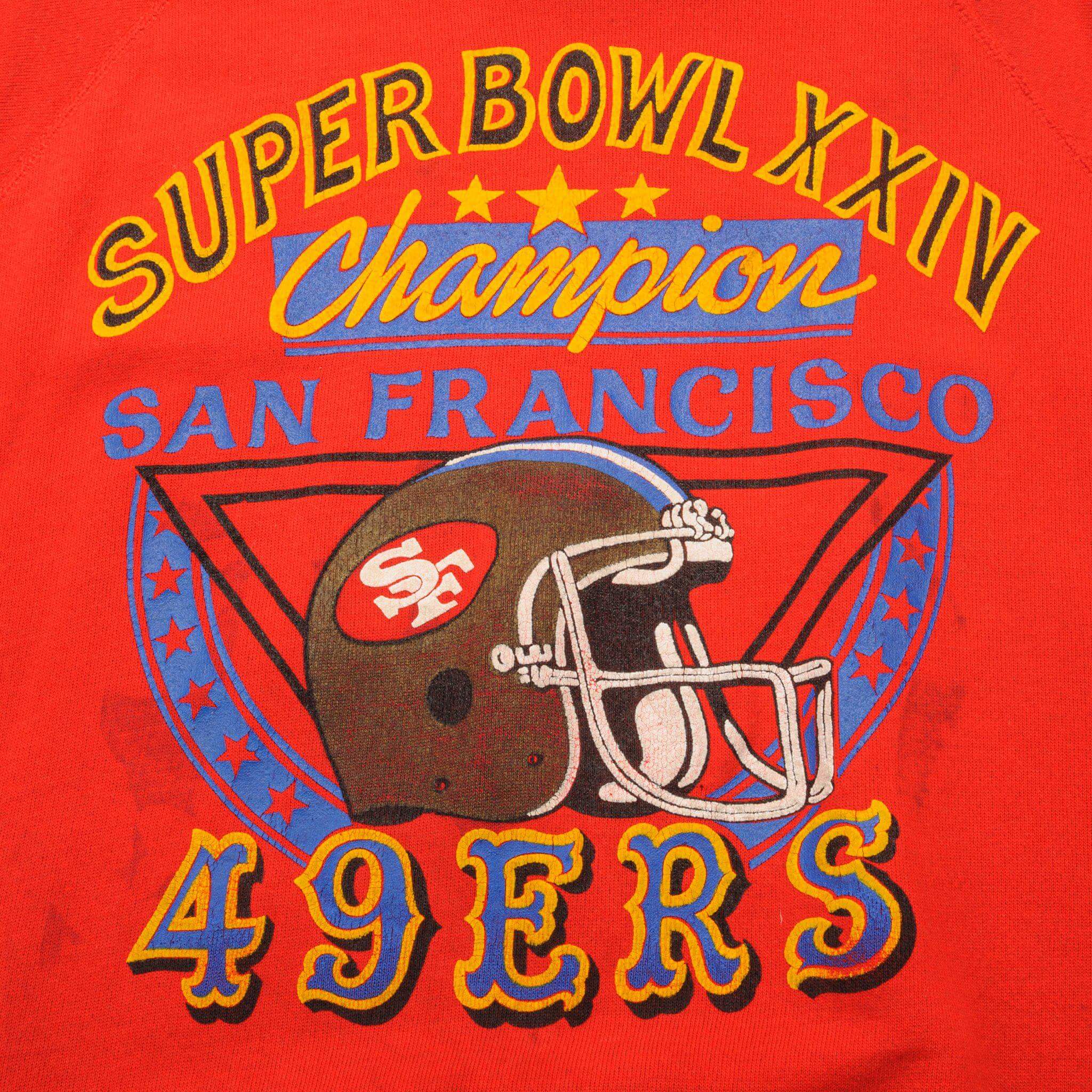 VINTAGE NFL SAN FRANCISCO 49ERS SWEATSHIRT 1990 SIZE XL MADE IN USA