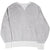 Back of grey Polo Ralph Lauren crewneck sweatshirt with light grey ribbed trim