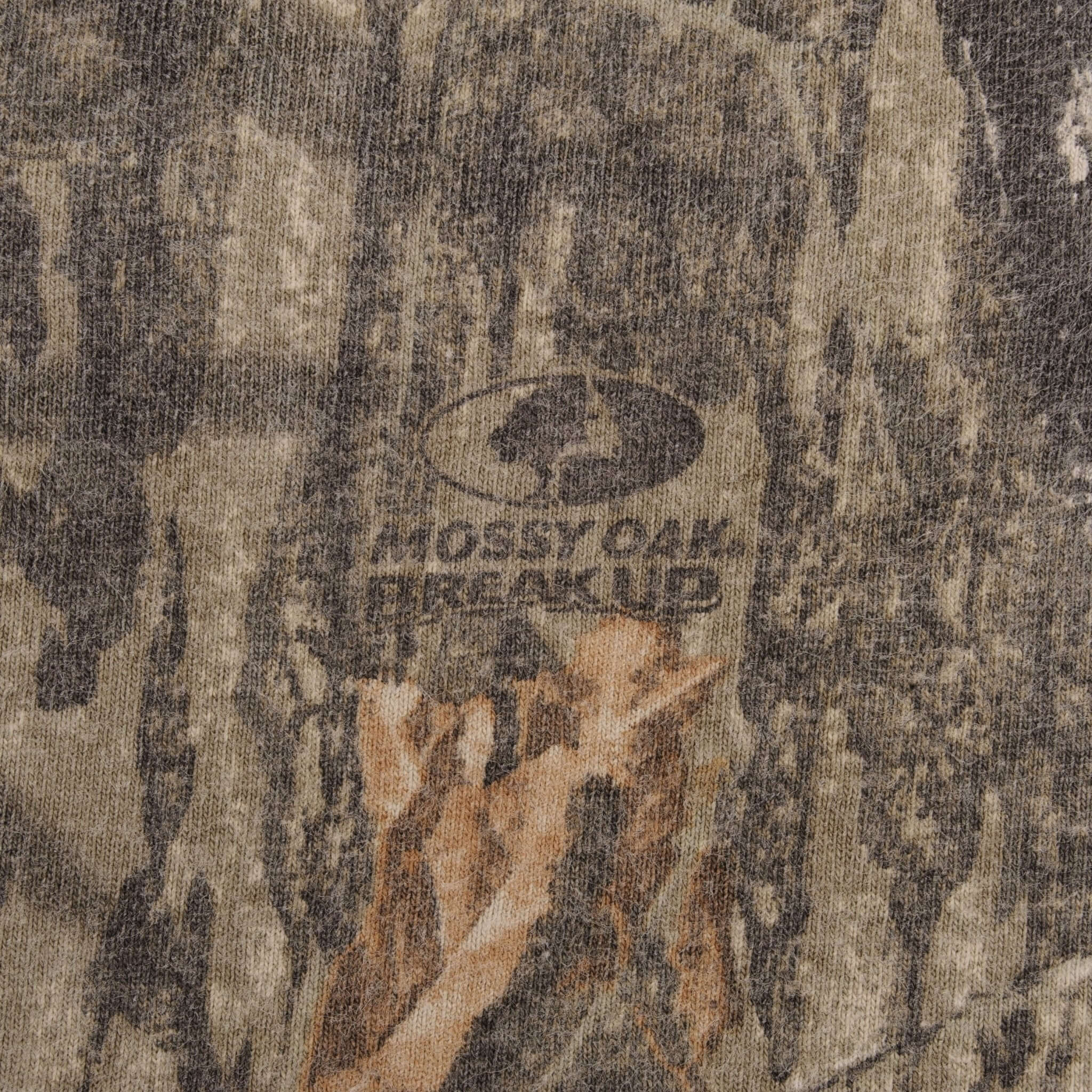 Vintage Hunting Mossy Oak Break Up Camo Long Sleeve Tee Shirt Size XL