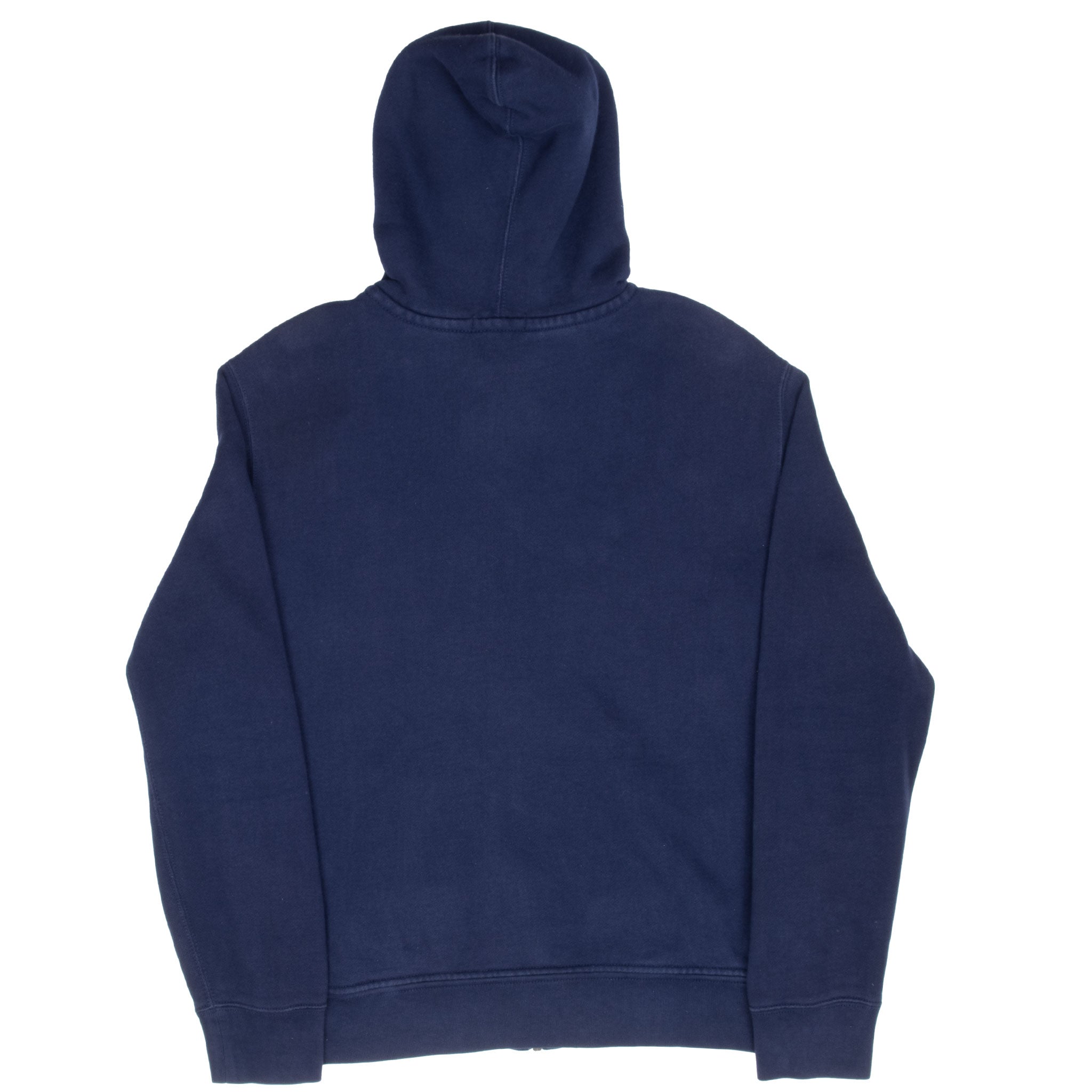 Vintage Ralph Lauren Full Zip Classic Navy Blue Hoodie Sweatshirt Size Large