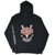 Back of black Harley-Davidson hoodie with Santa Rosa Vee-Twin graphic and sleeve print