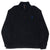 Polo Ralph Lauren Black Quarter 1/4 Zip Sweater Size Xl