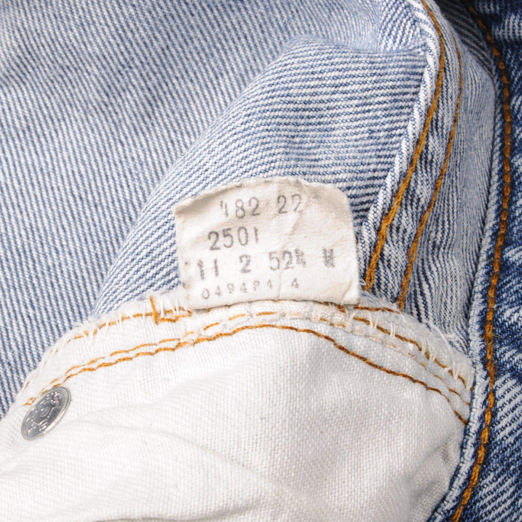 Levi's 501 Label Tag 1976-1985 70s 80s