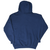 Back of navy blue Adidas pullover hoodie