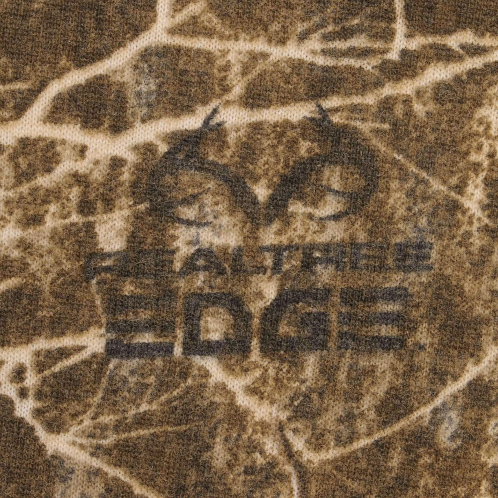 Vintage Hunting Realtree Edge Camo Long Sleeve Pocket Tee Shirt Size XL