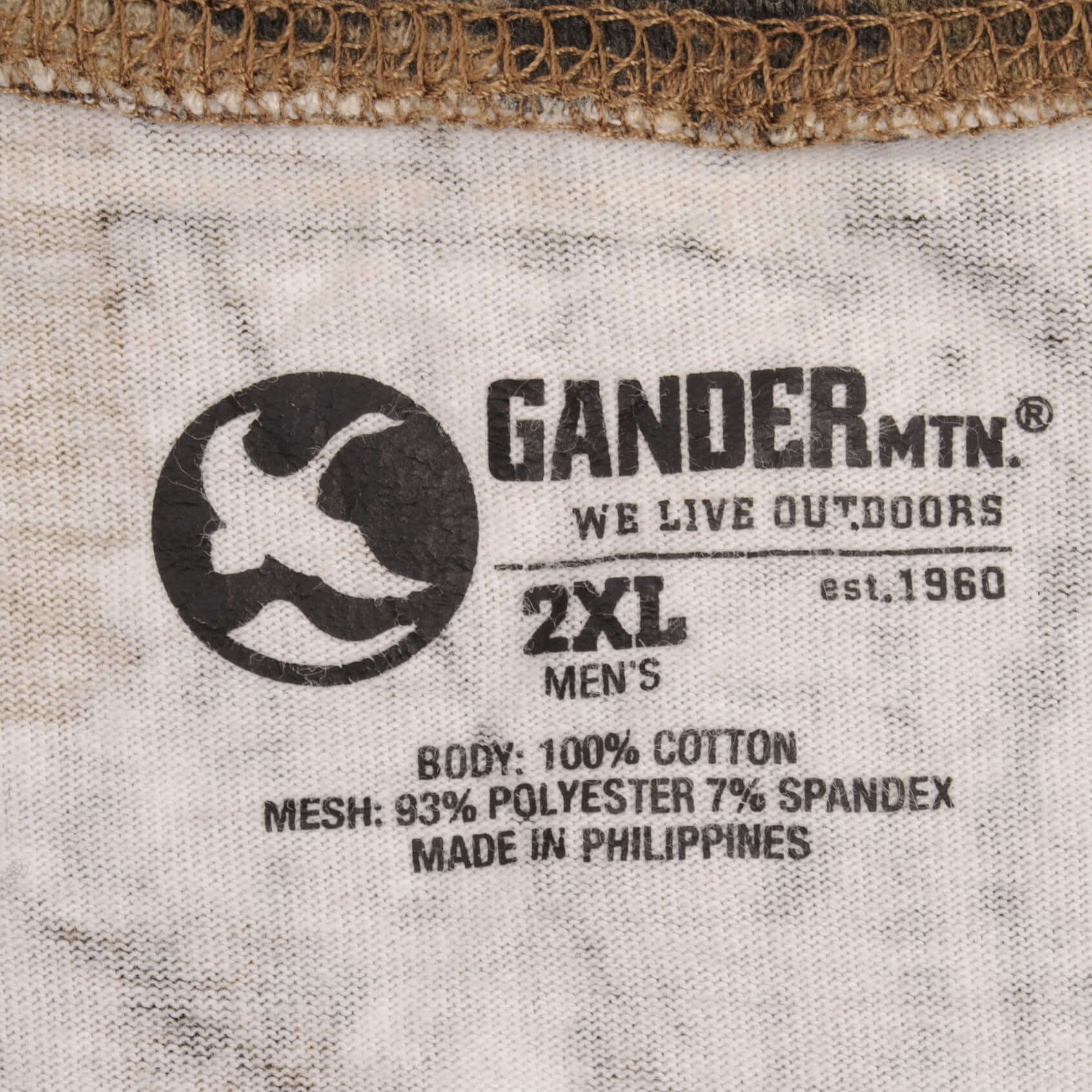 Vintage Hunting Realtree Aphd Camo Long Mesh &nbsp;Sleeve Tee Shirt Size 2XL