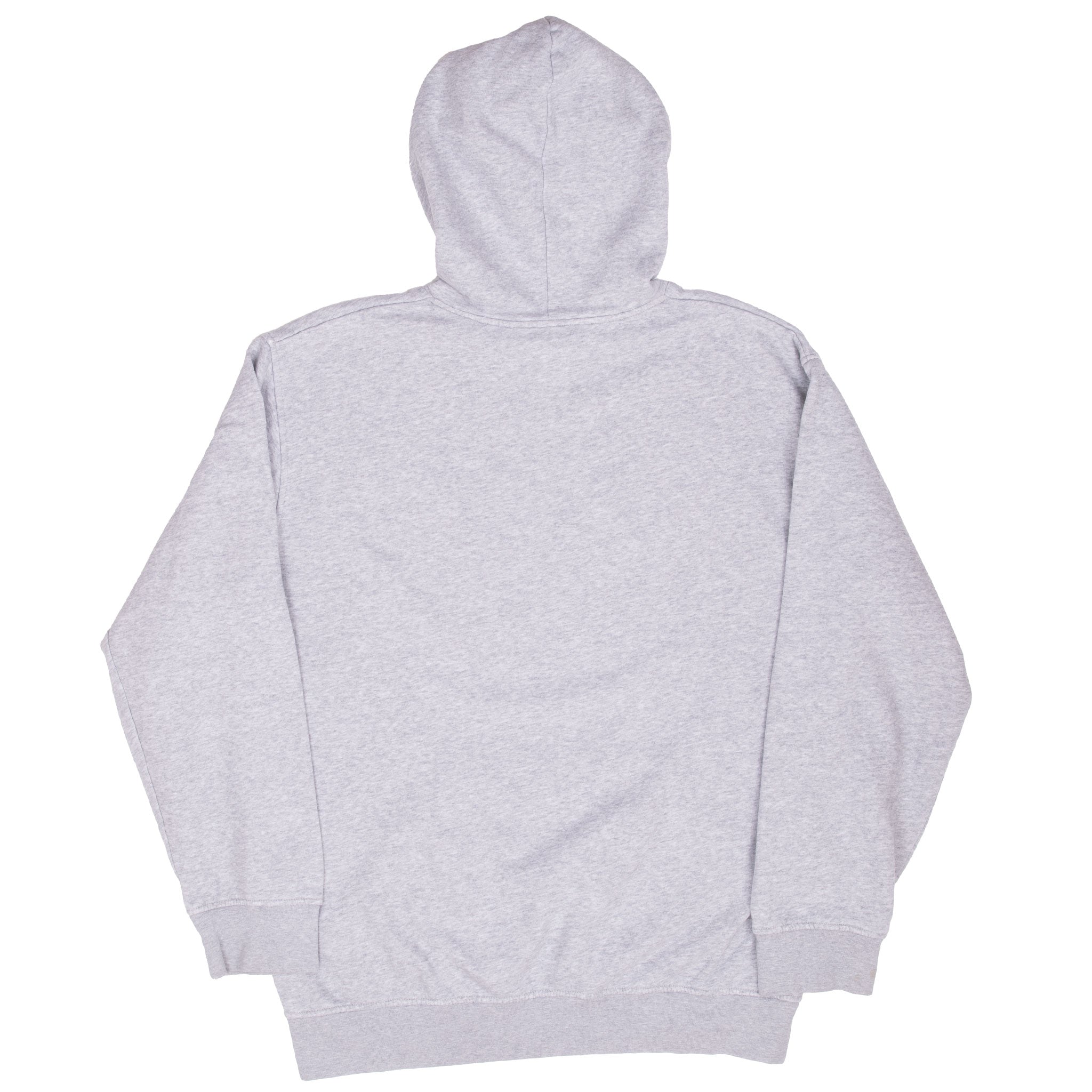 Vintage Nike Spellout Grey Hoodie Sweatshirt 2000S Size Medium