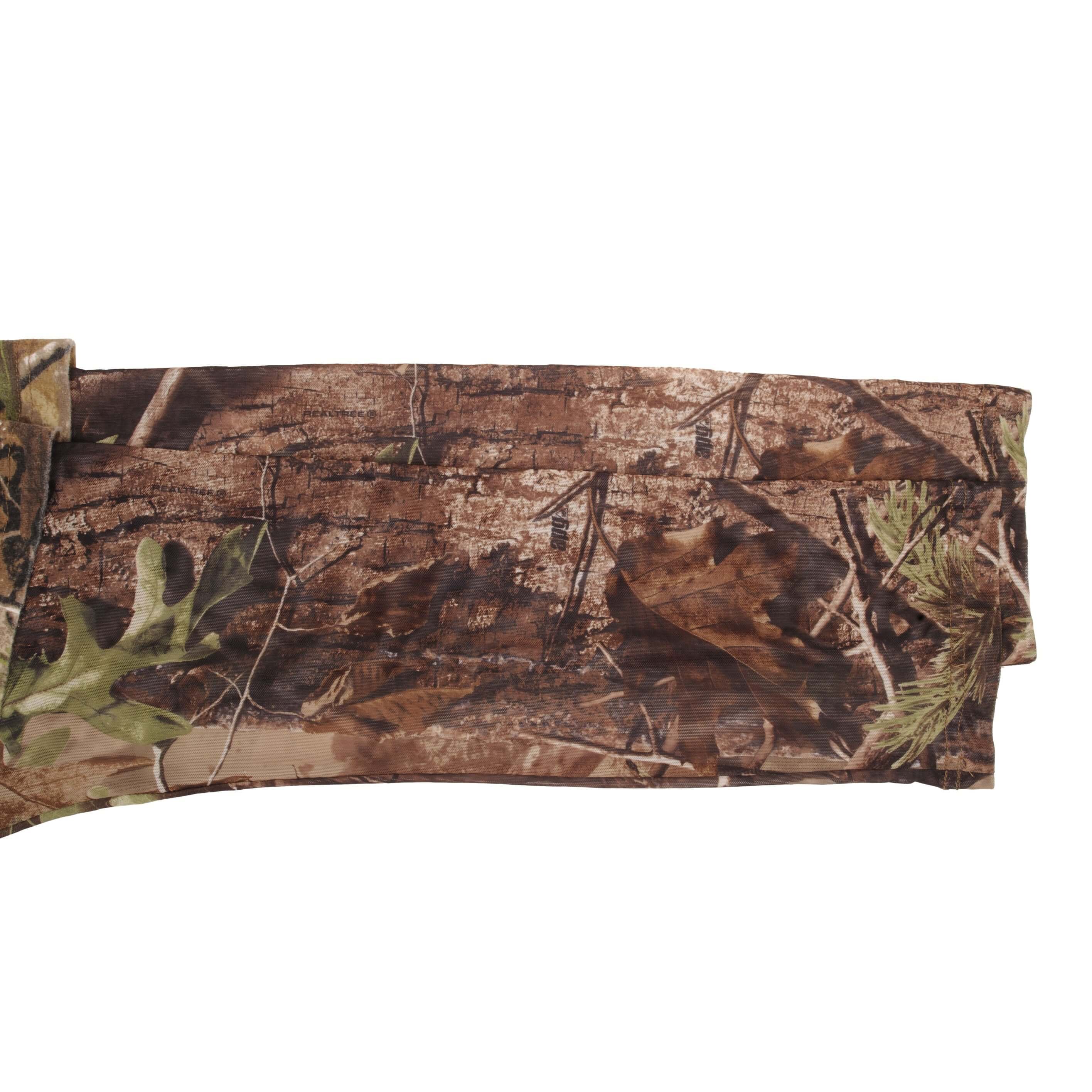 Vintage Hunting Realtree Aphd Camo Long Mesh &nbsp;Sleeve Tee Shirt Size 2XL