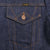 Vintage Deadstock Wrangler Denim Jacket Size 42 1970S Made In Usa With A Dark Wash