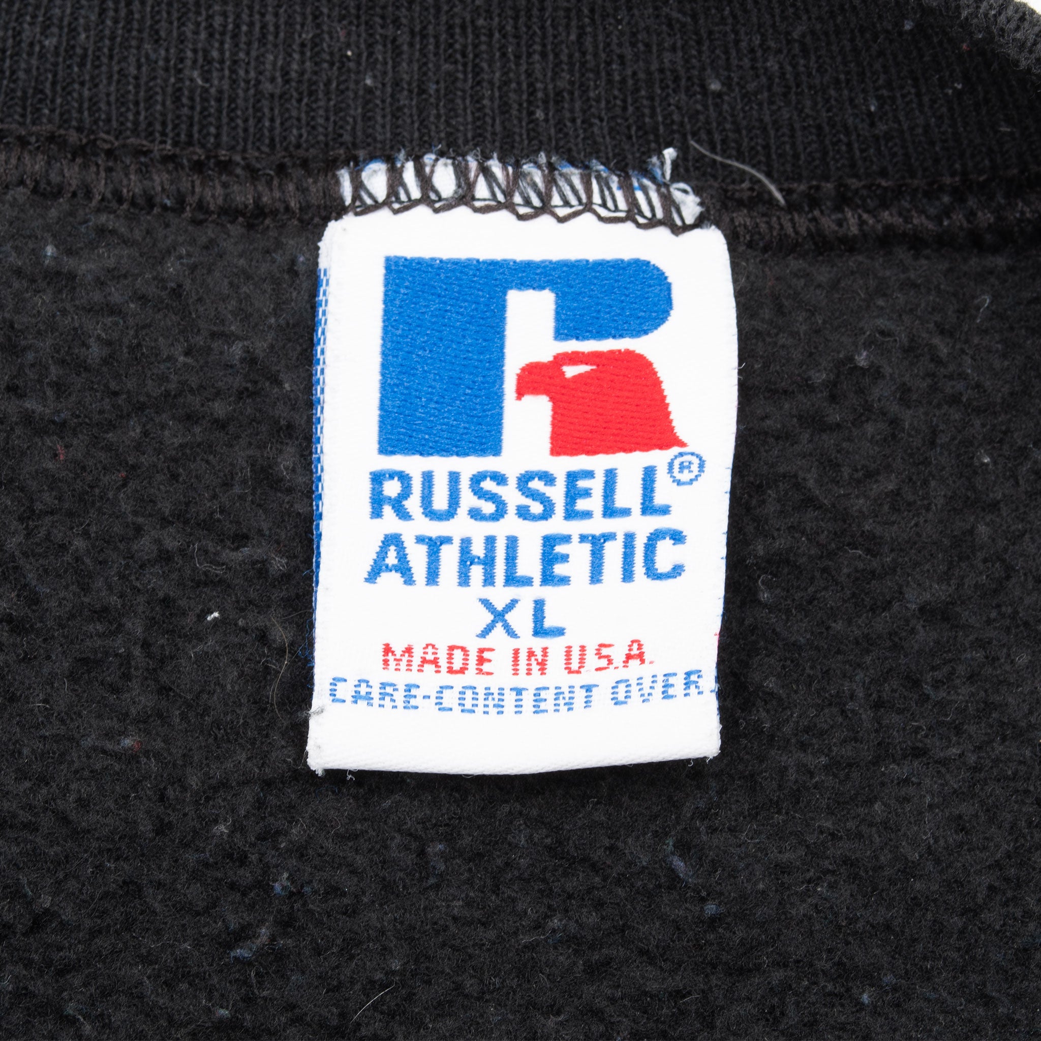 Vintage Purdue University Boilermakers Embroidered Russell Sweatshirt 1990S Size XL Made In USA
