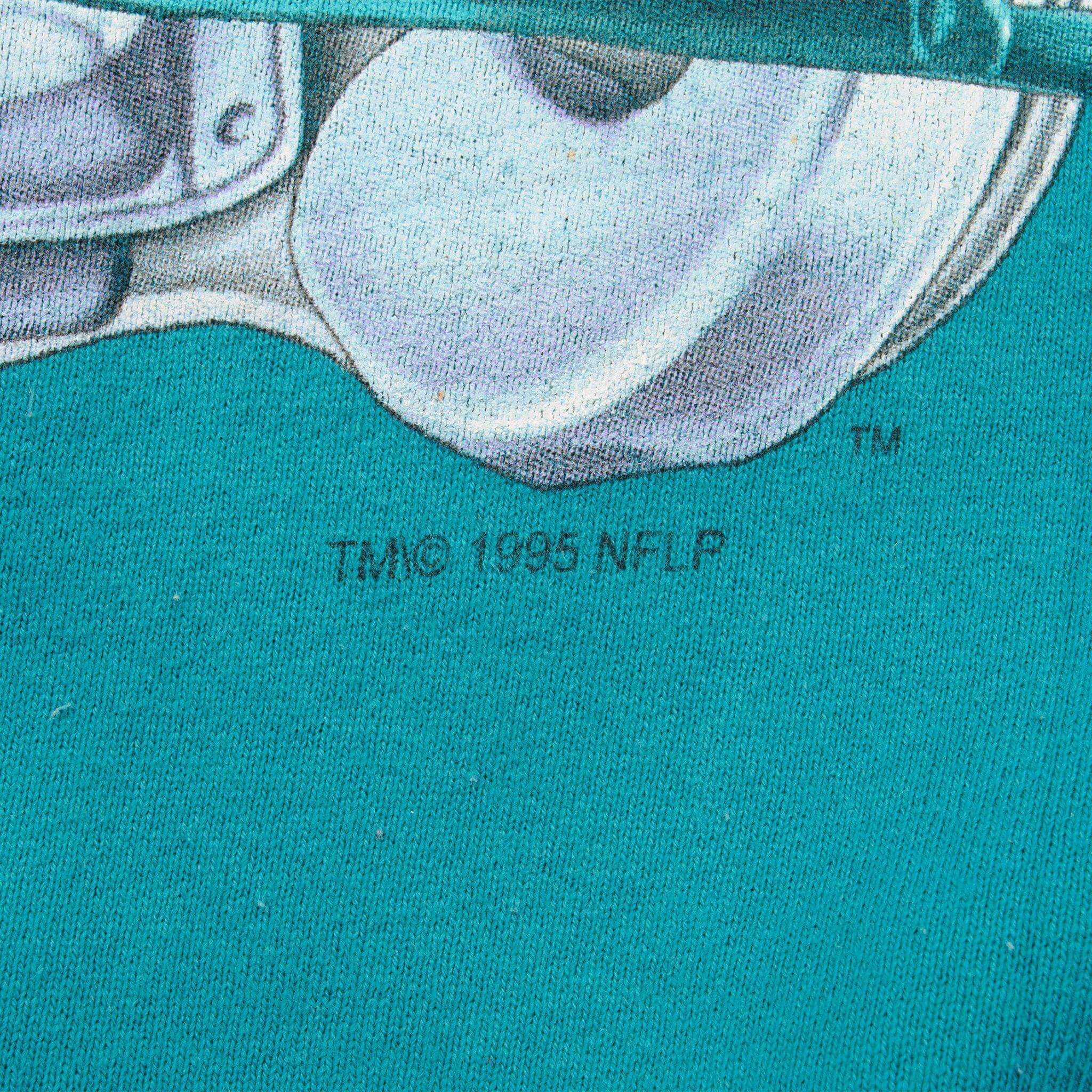 VINTAGE NFL MIAMI DOLPHINS SWEATSHIRT 1995 SIZE LARGE MADE IN USA