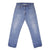 Beautiful Indigo Levis 505 Jeans Made in USA with a medium blue wash and a nice contrast between medium and light blue.  Size on Tag 32X29  Back Button #650