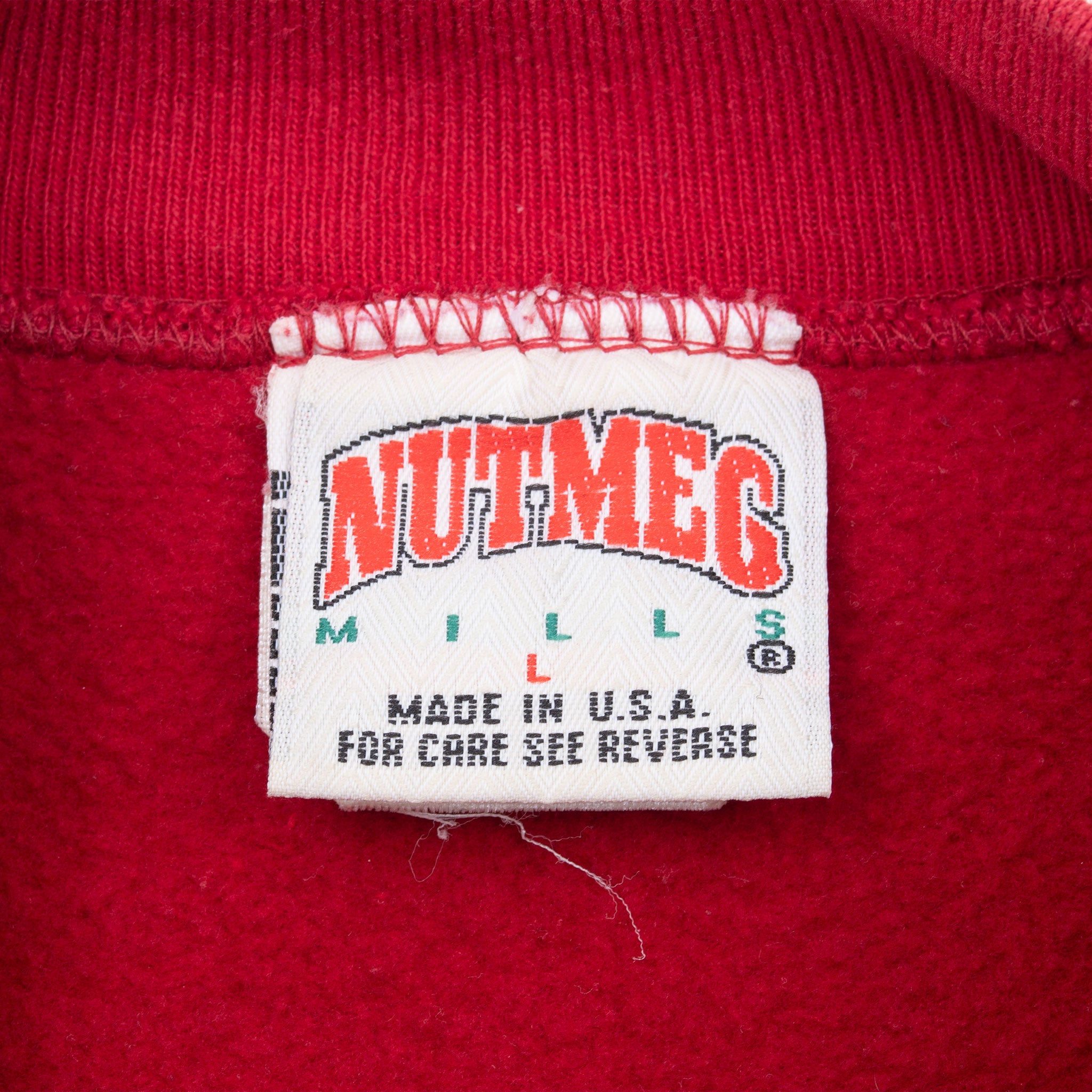 Vintage Nfl Washington Redskins Turlte Neck Sweatshirt 1990S Size Large Made Usa