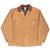 Vintage Carhartt Michigan Style Blanket Lined 6Blc Tan Jacket 1990S Size 46 XL Union Made in USA