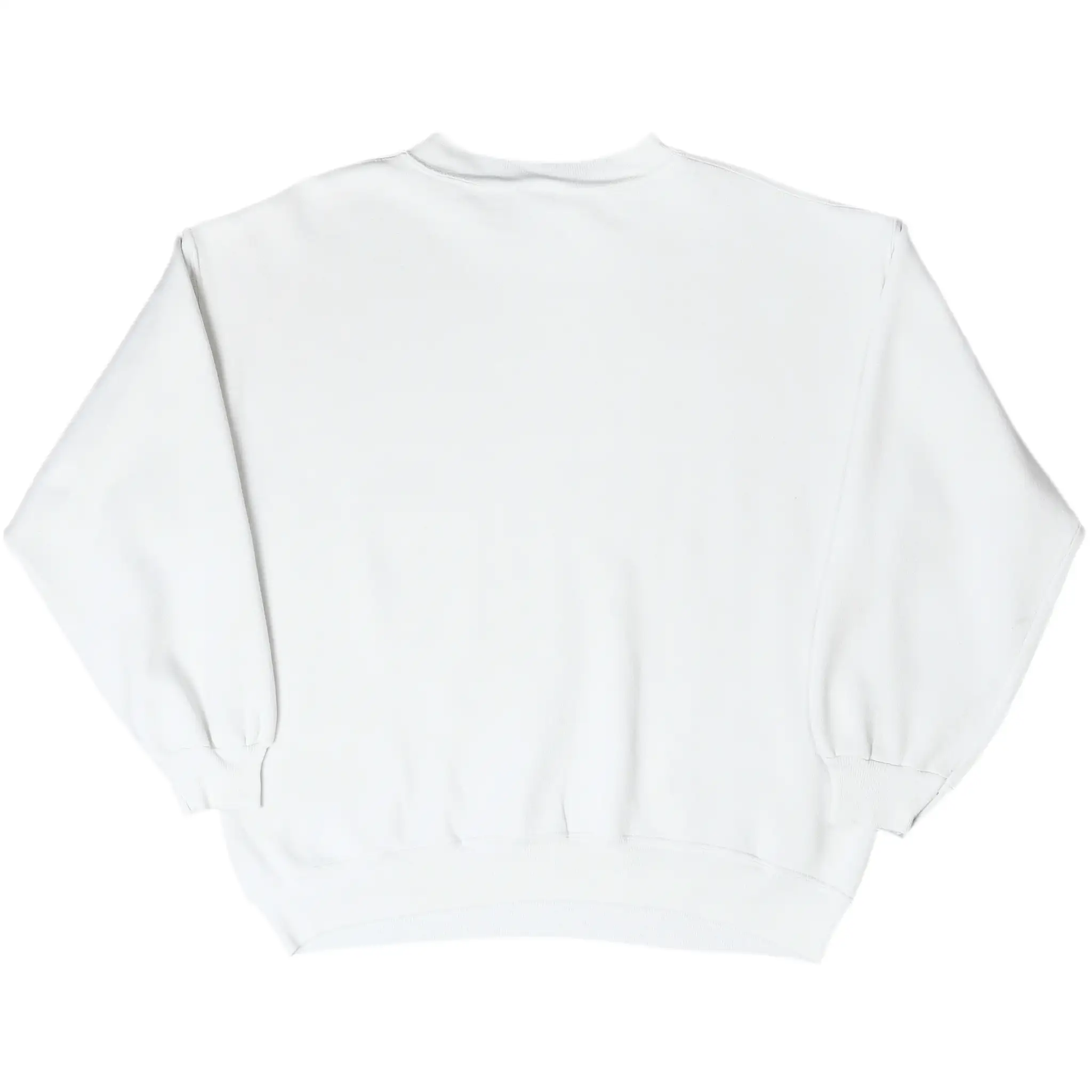 Plain back of white UCLA Bruins crewneck sweatshirt
