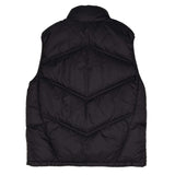 Vintage Nike Swoosh Black Puffer Vest Jacket 2000S Size Xl