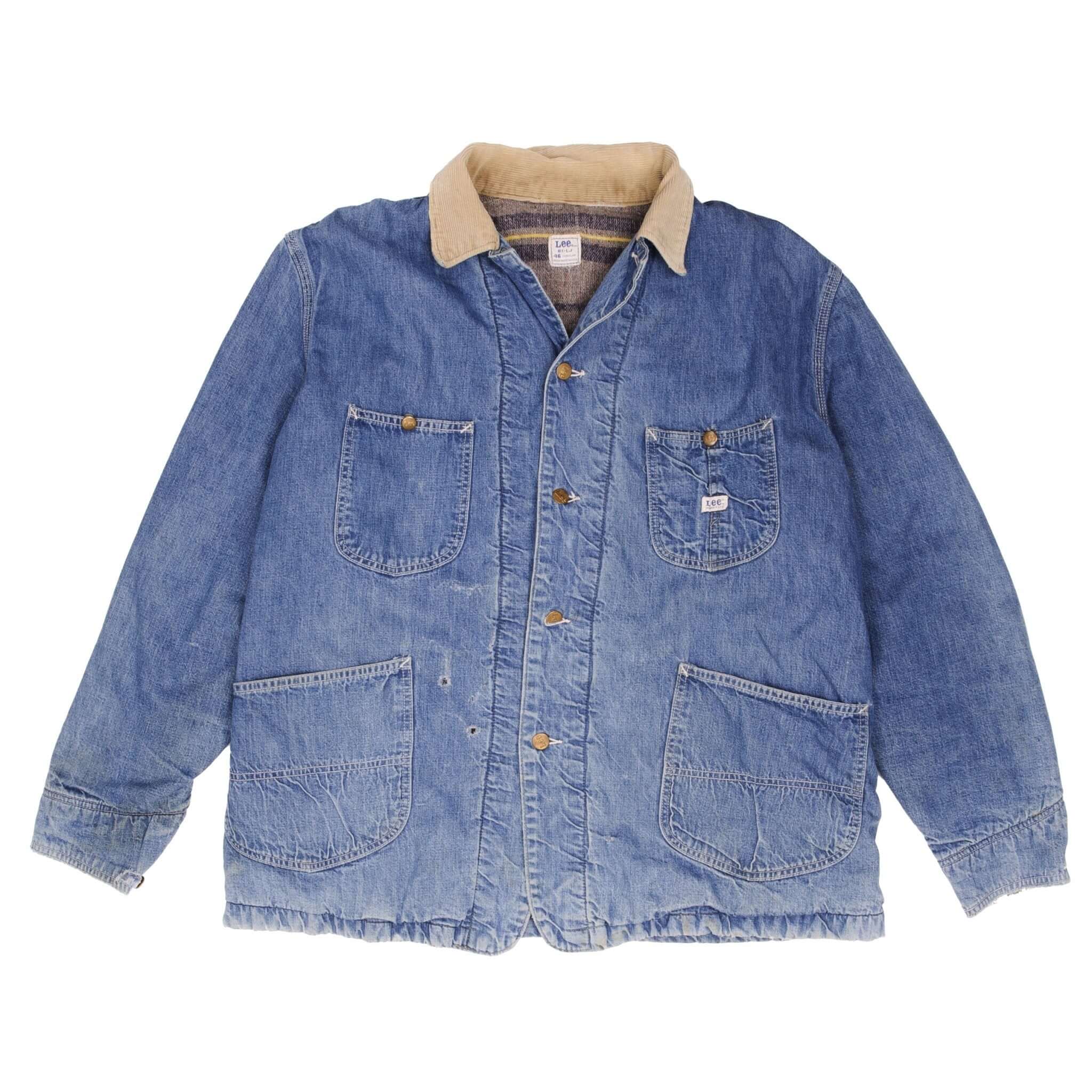 Lee jean jacket with corduroy collar hotsell