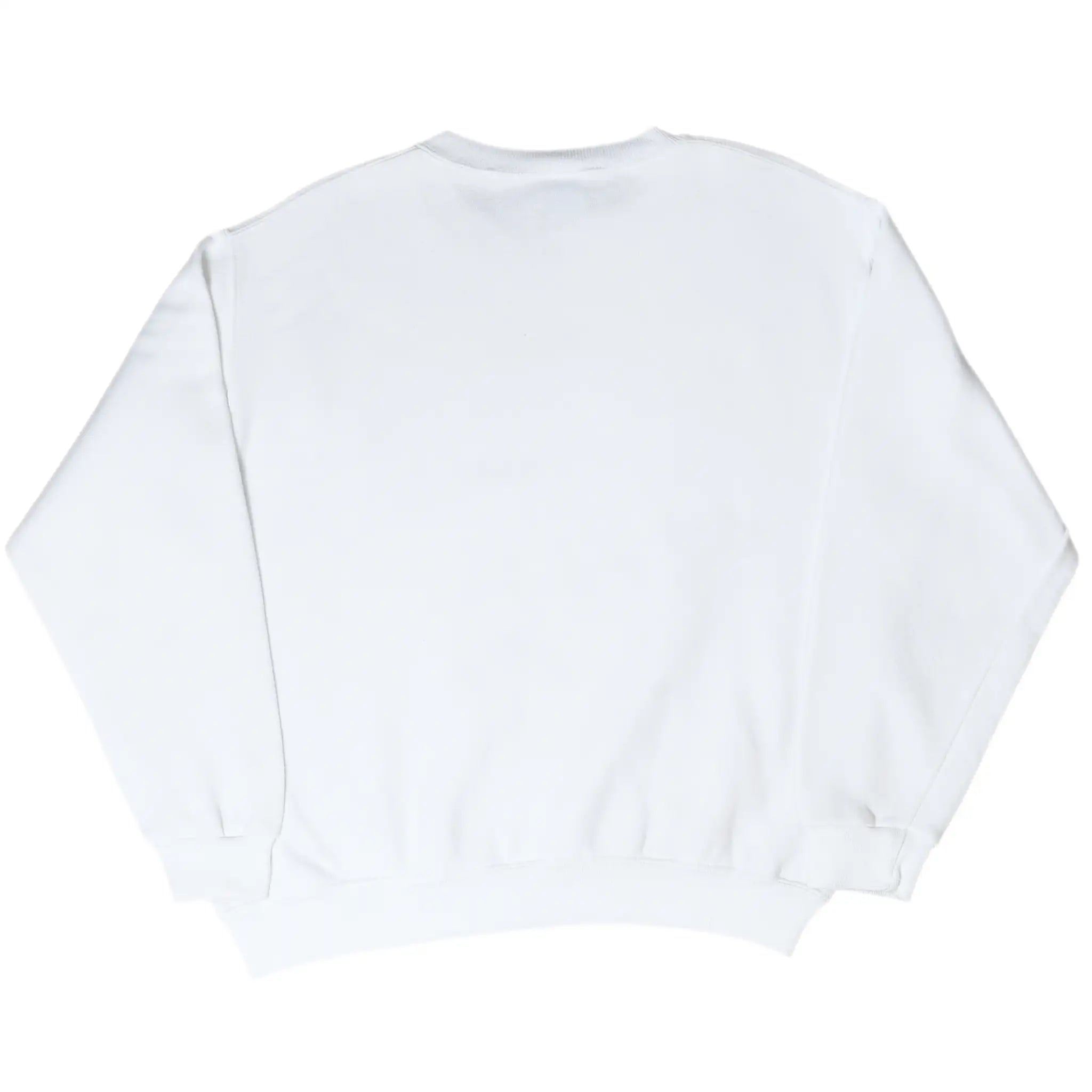 Plain back of white UCLA Bruins crewneck sweatshirt