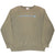 Vintage Nike Athletics Spellout Green Sweatshirt 1990S Size XL Made In Usa
