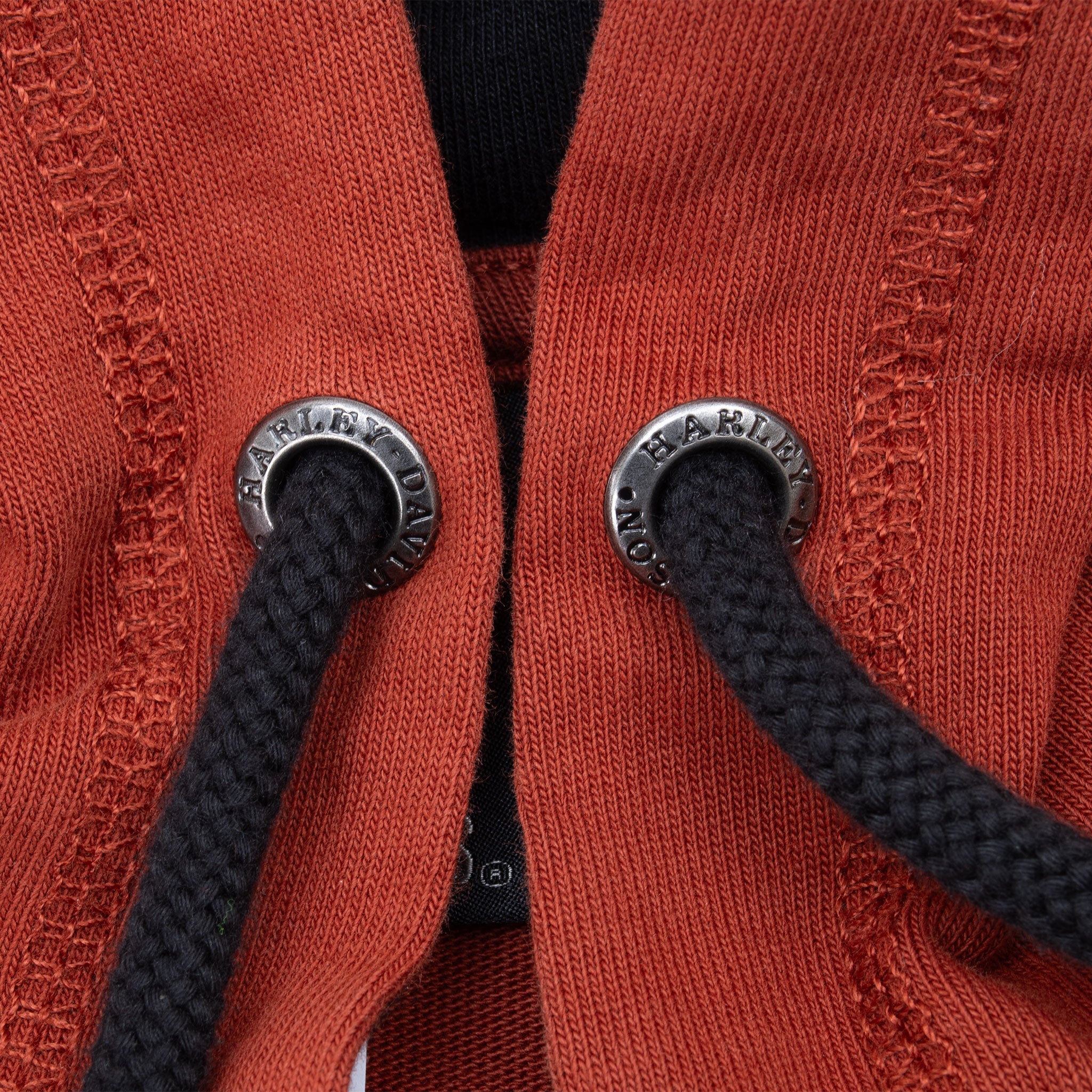 Vintage Harley Davidson Full Zip Hoodie Sweatshirt 2000S Size XL