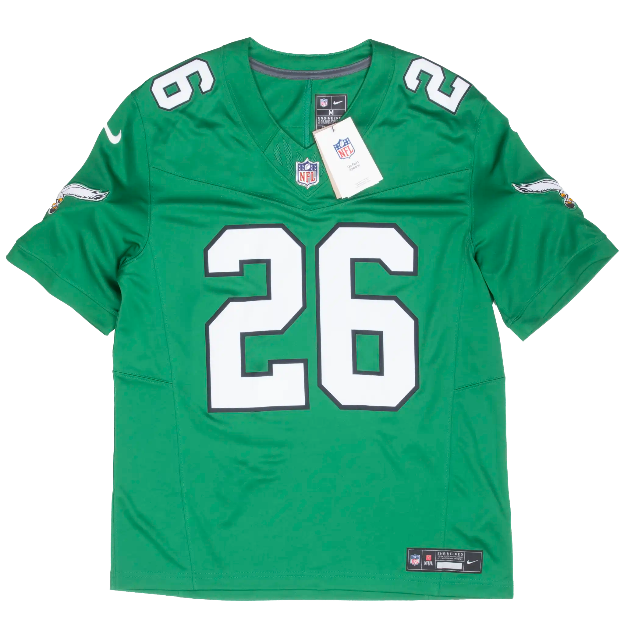 Vintage Nfl Philadelphia Eagles Barkley #26 Nike Jersey Size Medium 2021 Deadstock