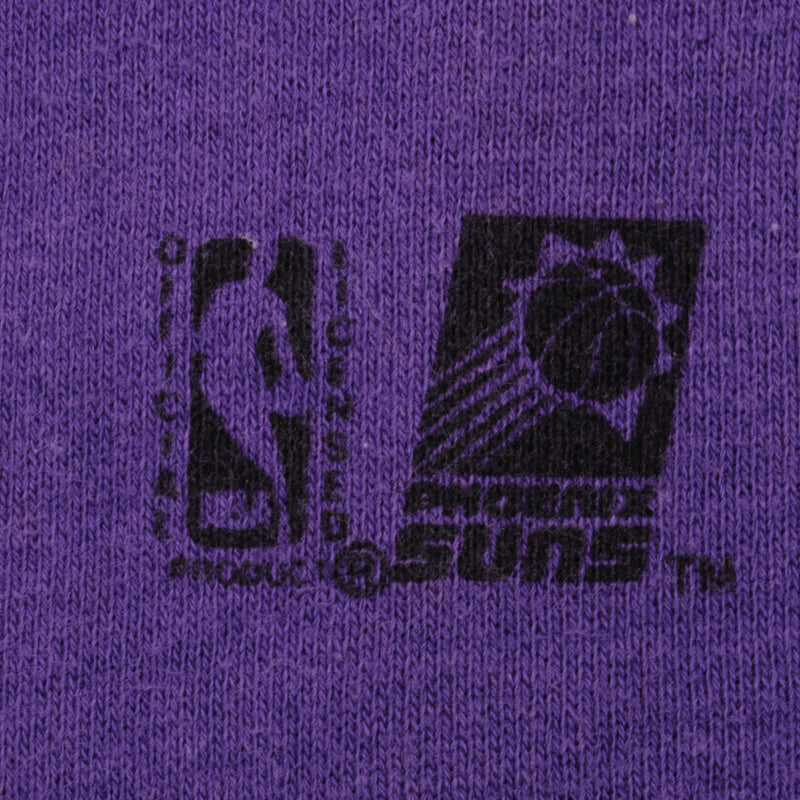 Vintage NBA Phoenix Suns Logo 7 Sweatshirt 1990s Size XL Made In USA