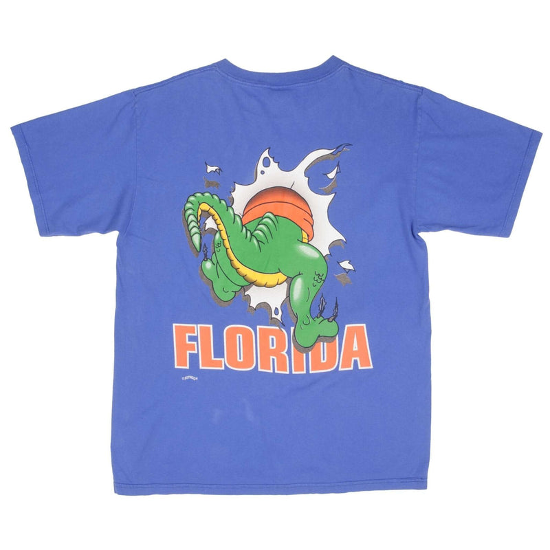 Vintage Ncaa Florida Gators 1990S Tee Shirt Size Large Made In Usa