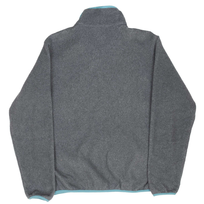 Vintage Patagonia Snap T Synchilla Full Zip Grey Fleece Jacket Size Medium