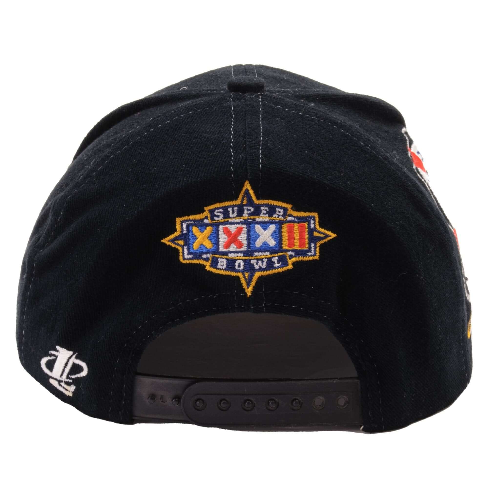 Vintage NFL Super Bowl XXXII Champions Denver Broncos San Diego California 1998 Logo Athletic Cap 