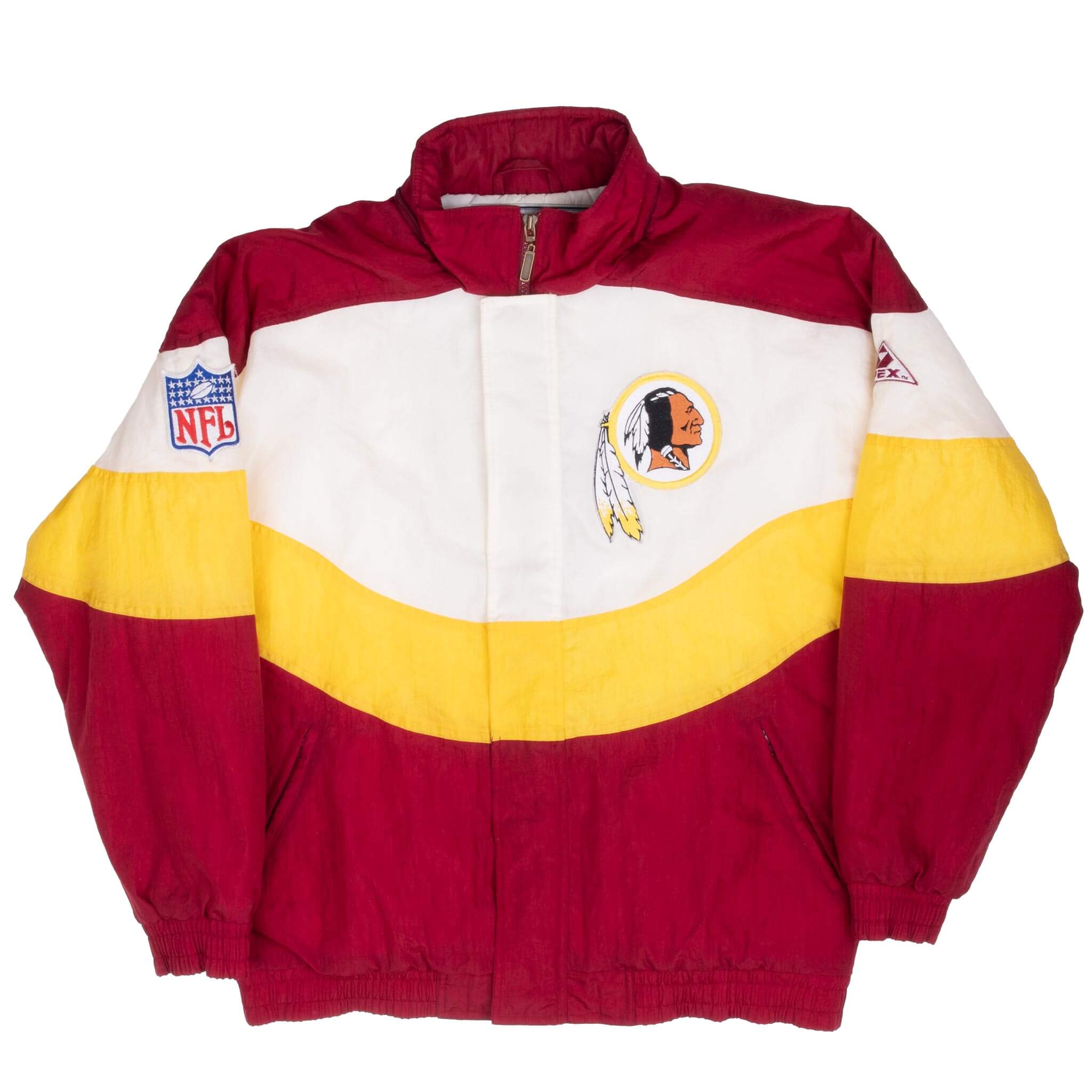 Vintage Nfl Washington Redskins Apex One Windbreaker Jacket 1990S Size Medium