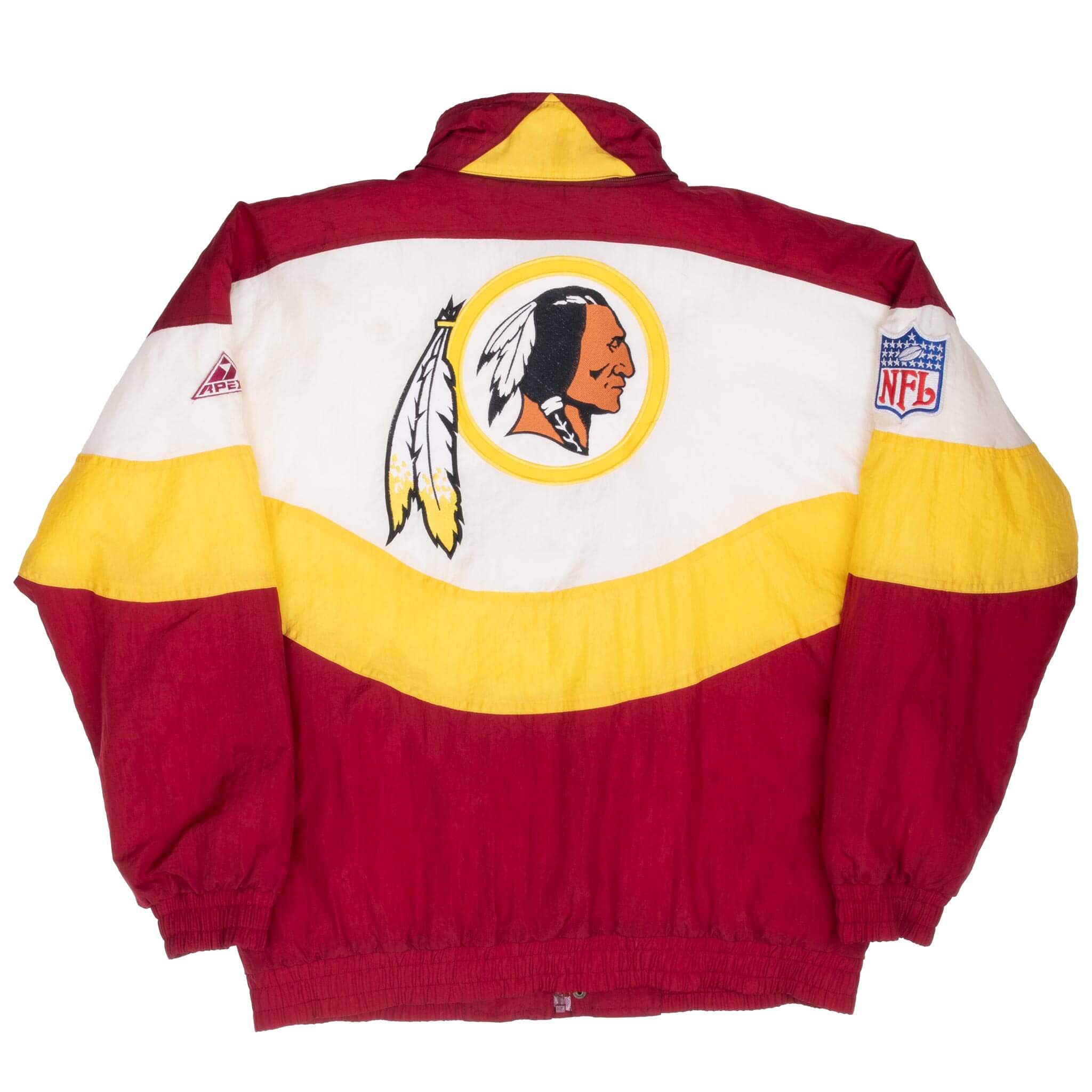Vintage Nfl Washington Redskins Apex One Windbreaker Jacket 1990S Size Medium