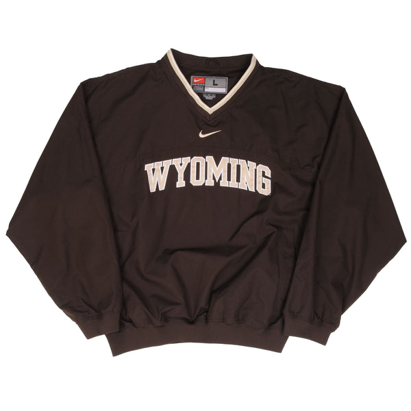 Vintage Nike Wyoming Windbreaker Pullover Jacket 1990S Size Large