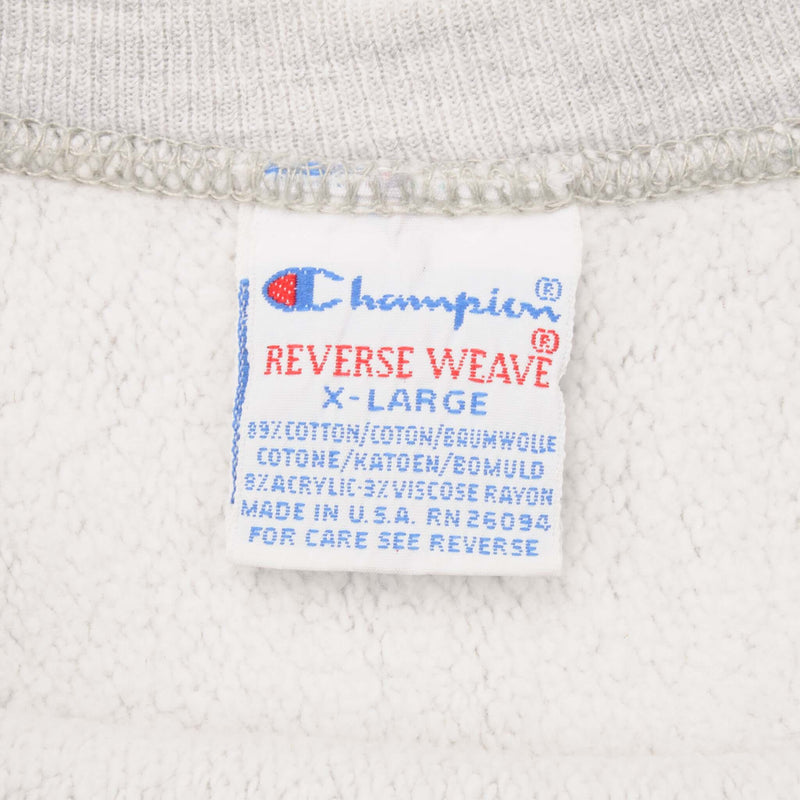 Vintage Champion Reverse Weave Nfl New York Giants Sweatshirt 1990S Size Large Made In Usa