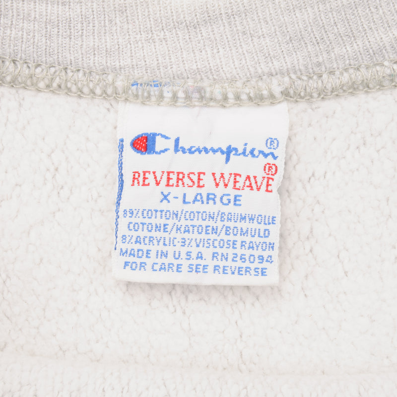 Vintage Champion Reverse Weave Nfl New York Giants Sweatshirt 1990S Size Large Made In Usa