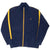 Vintage Polo Ralph Lauren Blue Yellow Zip Up Sweatshirt Jacket 1990S Size Large