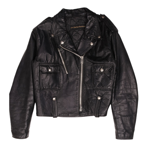 Vintage Original Harley Davidson Sportster Leather Jacket 1960S Small Made In USA
