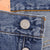 Beautiful Indigo Levis 501 Woman Jeans 1993 with Medium Wash Preshrunk Deadstock  Size on tag 30X34 Actual Size 30X33  Back Button #190