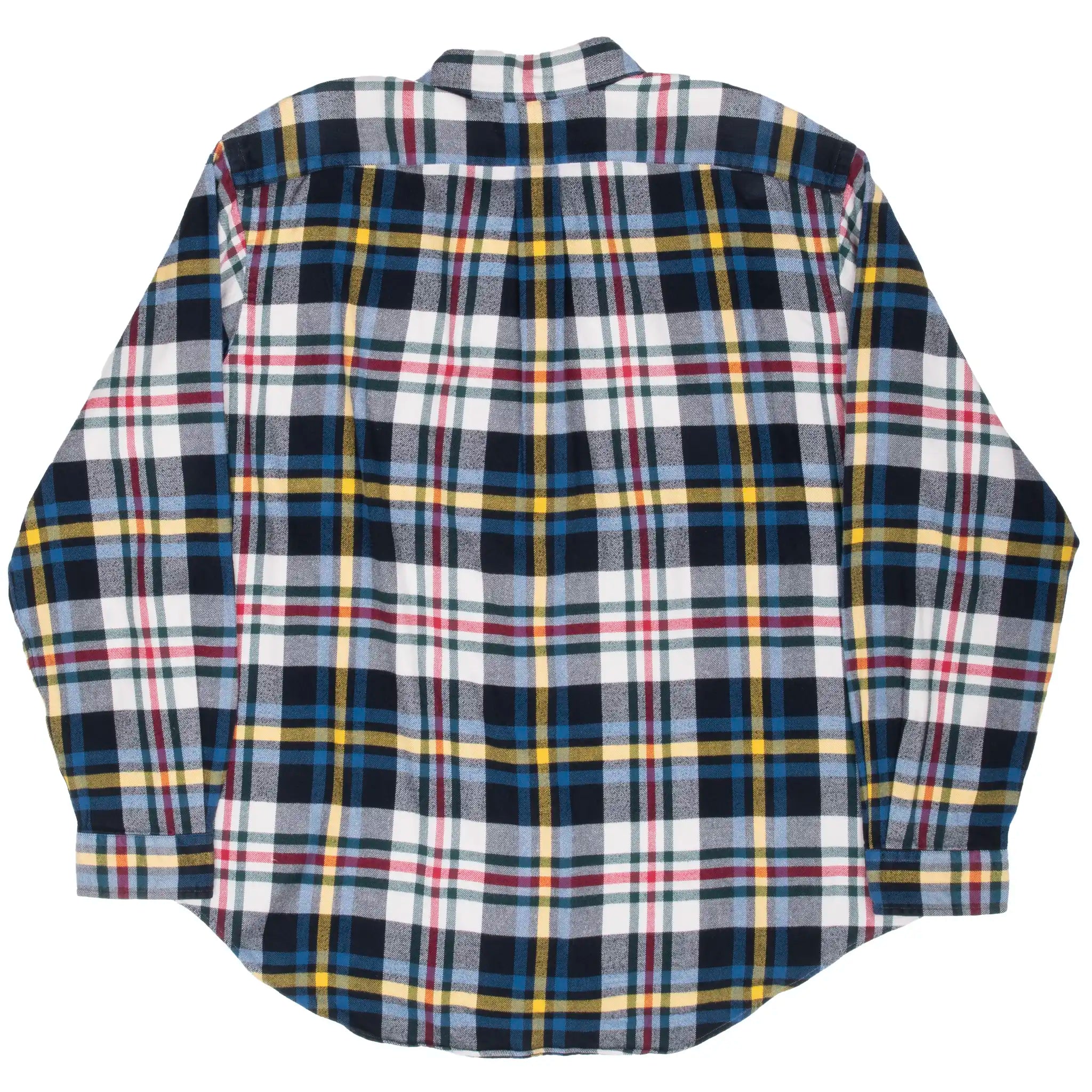 Vintage Ralph Lauren Plaid Checker Flannel Shirt 1990S Size 2Xl