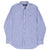 Vintage Ralph Lauren Classic Blue Striped Shirt Size Large