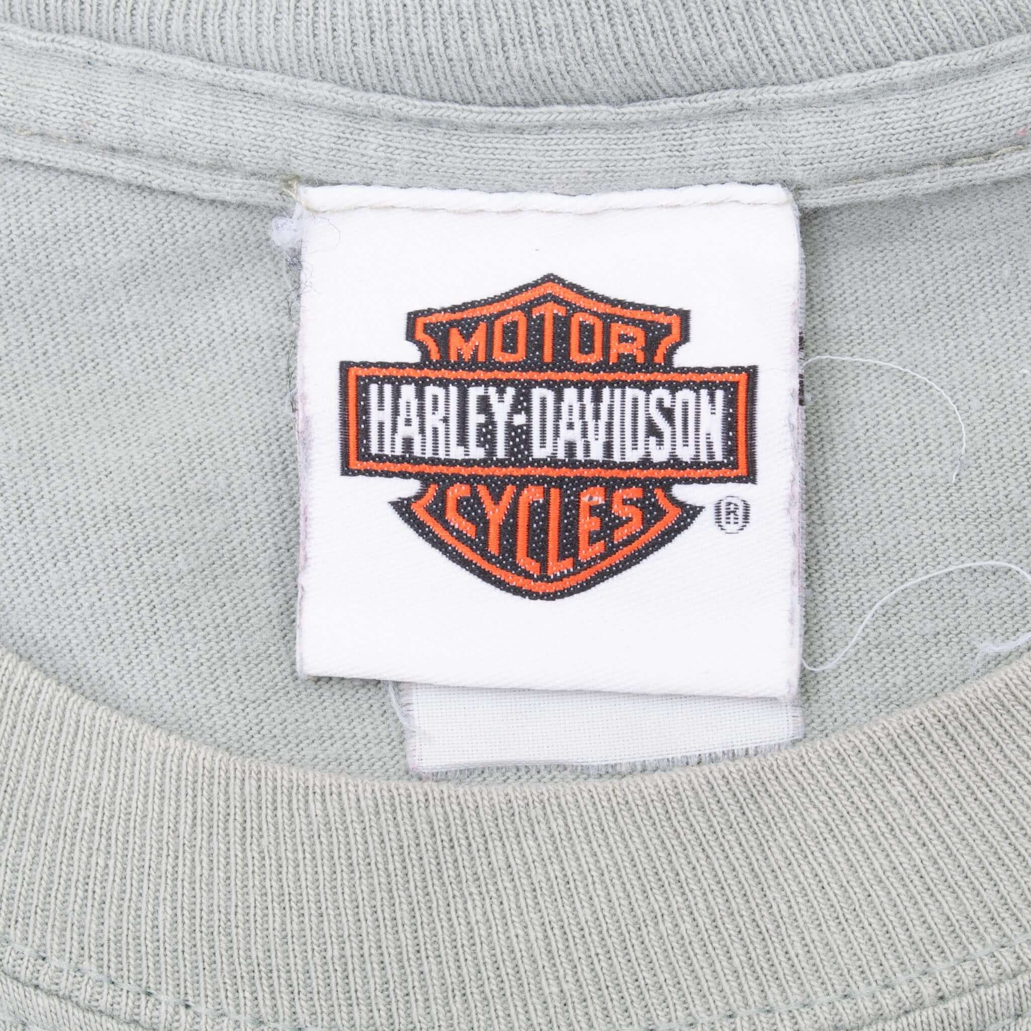 Vintage Harley Davidson Route 66 Tulsa Oklahoma Tee Shirt 2006 Size XL