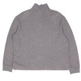 Vintage Polo Ralph Lauren Gray Quarter Zip Sweatshirt Size Large