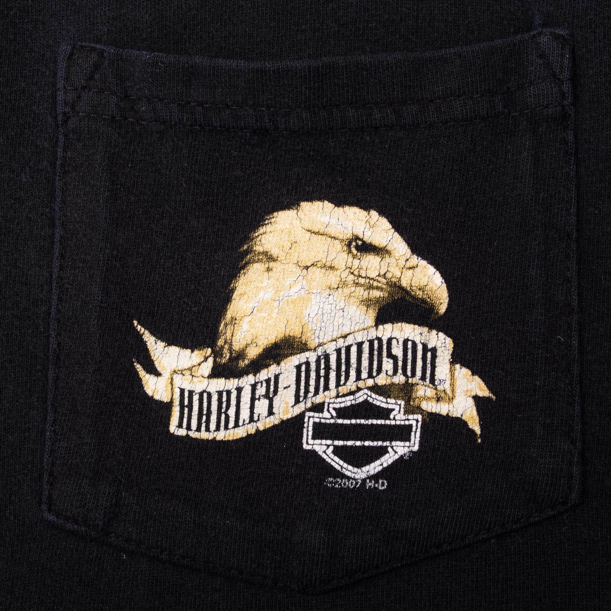Vintage Harley Davidson Honolulu Hawaii 2014 Tee Shirt Size 2XL
