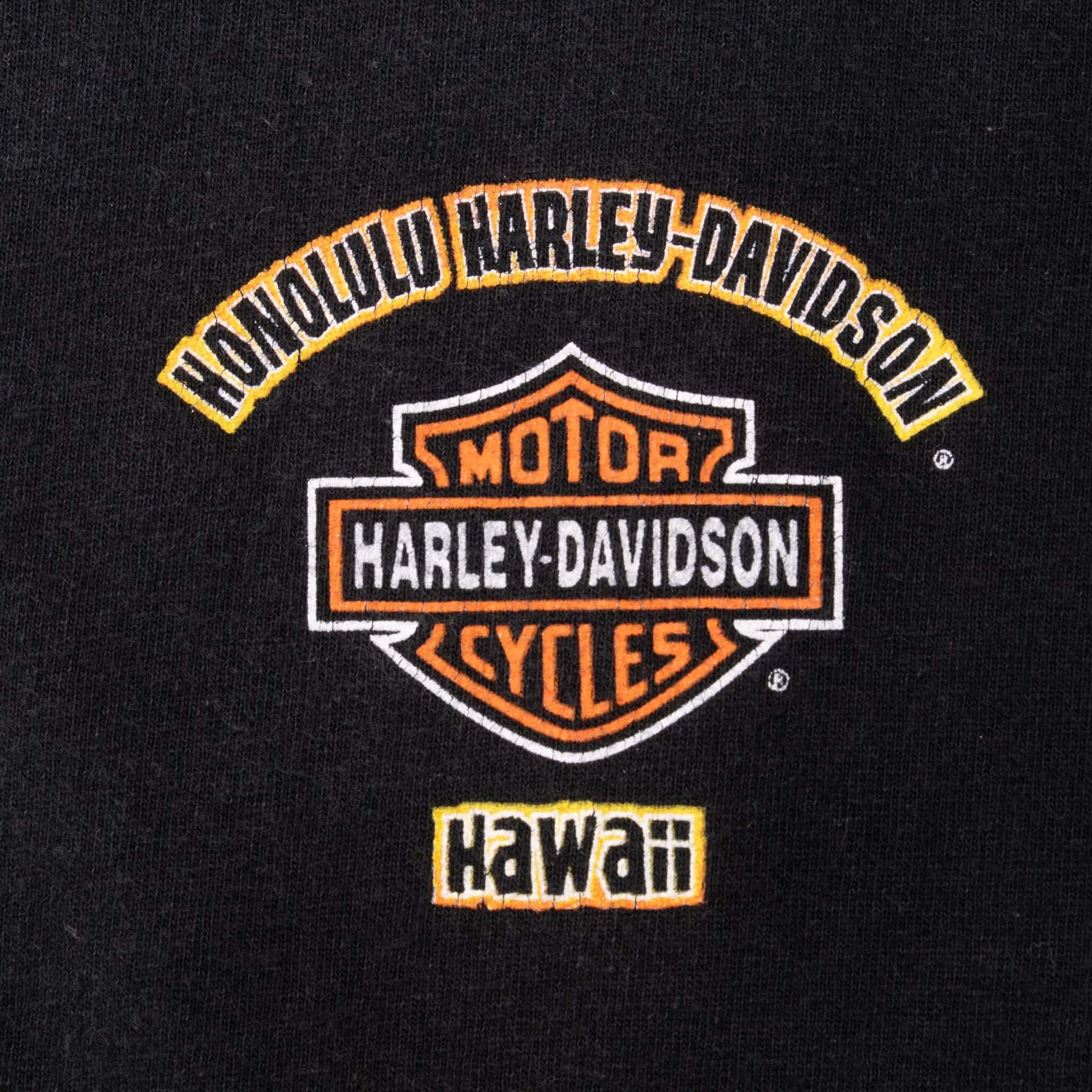 Vintage Harley Davidson Honolulu Hawaii 2000S Tee Shirt Size 2XL