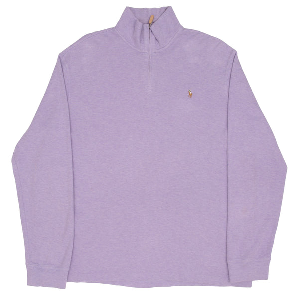 Polo Ralph Lauren Mauve Quarter 1/4 Zip Sweatshirt Size 2XL